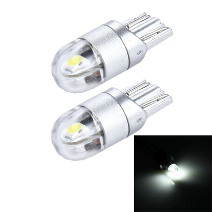 2 PCS T10 2W 2 SMD-3030 LED Car Clearance Lights Lamp, DC 12V, 2 SMD-3030, 2 SMD-3030 LEDs