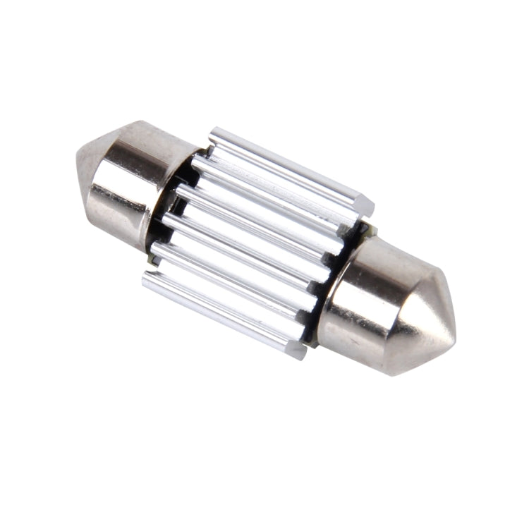 2 unidades de luz LED de lectura para techo de coche, 12 V CC, 2 W, 41 mm, 8 LED SMD-3528, con puerto bicúspide, decodificador, 41 mm