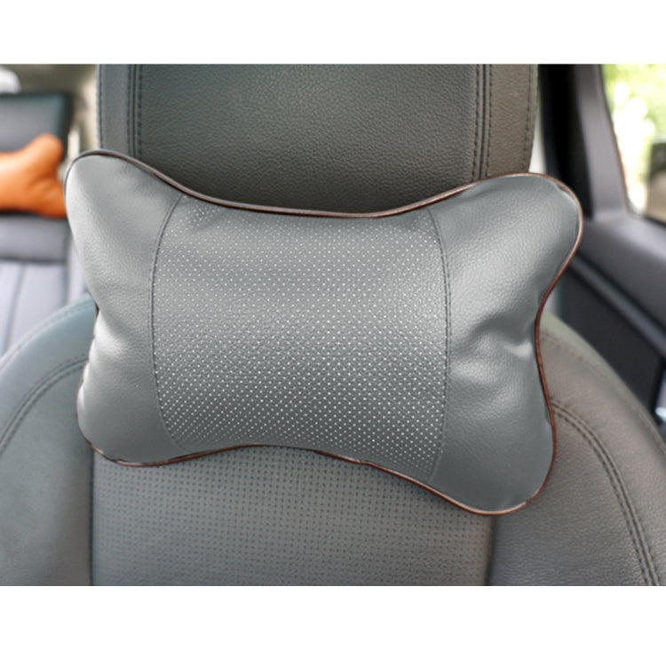Four Seasons Breathable Leather Surface Car Neck Pillow Head Pillow, CMS5413A, CMS5413B, CMS5413C, CMS5413D, CMS5413E, CMS5413F