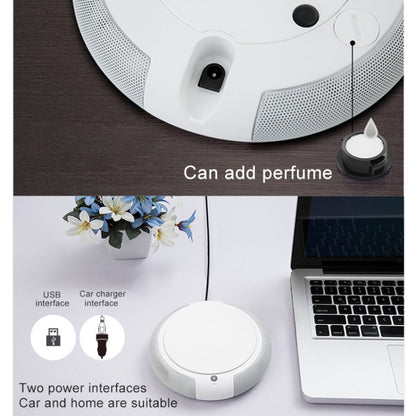 Purificador de aire para coche CARZOR Z1 2W USB con iones negativos (negro y blanco)