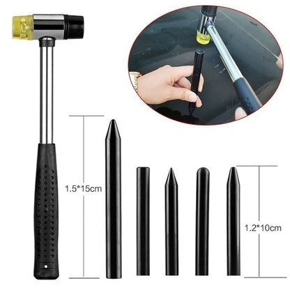 50 in 1 Auto Car Metal PDR Dent Lifter-Glue Puller Tab Hail Removal Paintless Car Dent Repair Tools Kit, with 20W Glue Gun, US Plug or EU Plug, 50 in 1