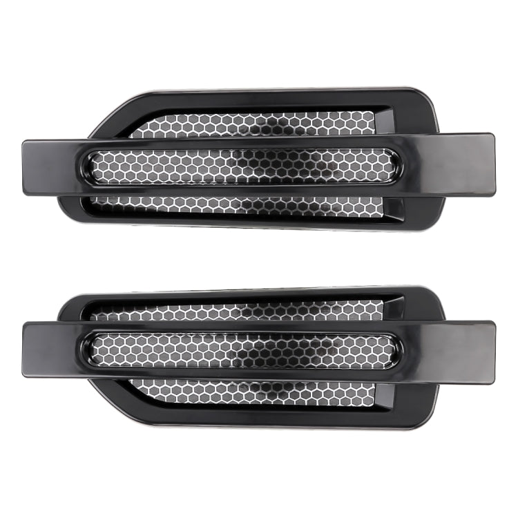 2 pegatinas decorativas aleatorias para coche, color negro.