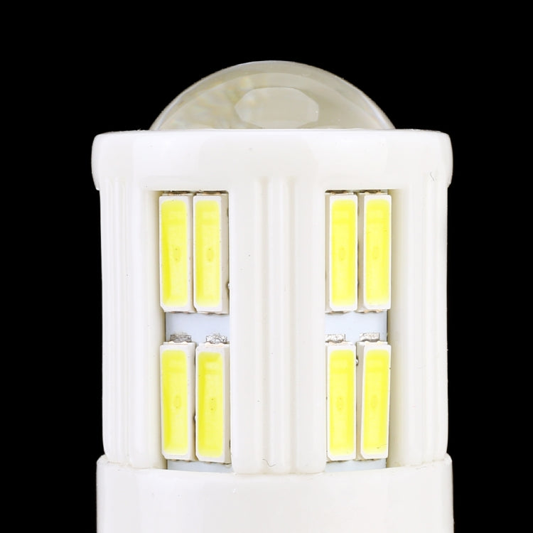 2 PCS T20 / 7440 3W DC 12V 6000K 200LM Car Auto Ceramics Turn Lights / Reversing Light 16LEDs SMD-7020 Lamps, with Projector Lens, T20 / 7440