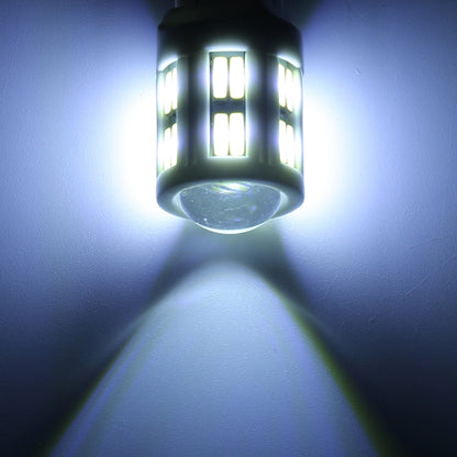 2 PCS T20 / 7440 3W DC 12V 6000K 200LM Car Auto Ceramics Turn Lights / Reversing Light 16LEDs SMD-7020 Lamps, with Projector Lens, T20 / 7440