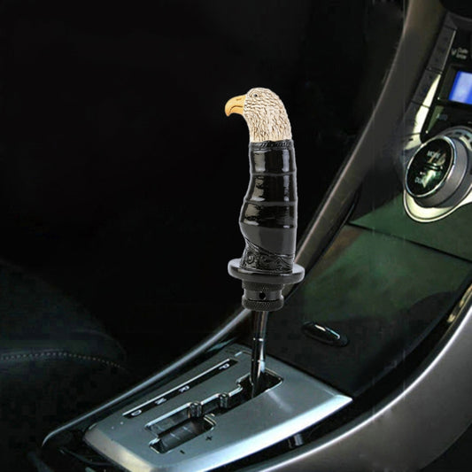 Perilla de cambio de marchas de metal universal con forma de águila para coche, perilla de palanca de cambios de transmisión automática modificada para coche.