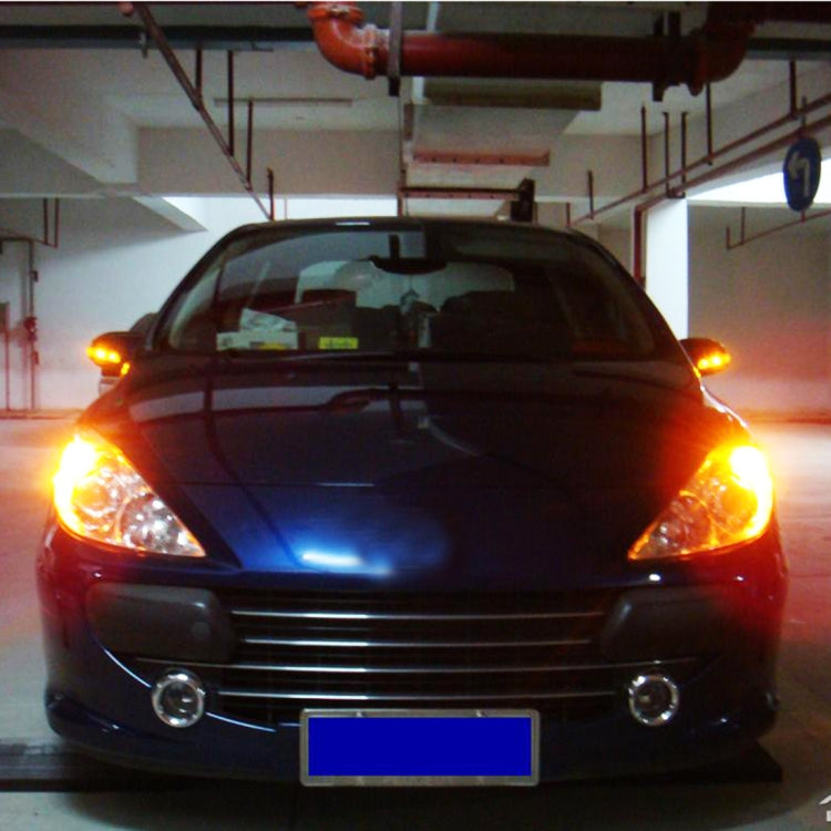 2 PCS 1156 / BA15S DC9-16V / 8.2W / 6000K / 655LM Car Auto Reversing Lights / Turn Light 66LEDs SMD-2016 Lamps, 1156