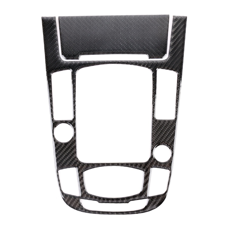 2 pegatinas decorativas de fibra de carbono para el panel de cambios de Audi A4L/A5/Q5 (2009-2016), panel de cambios (E)