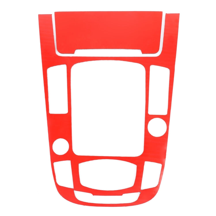 2 pegatinas decorativas de fibra de carbono para el panel de cambios de Audi A4L/A5/Q5 (2009-2016), panel de cambios (E)