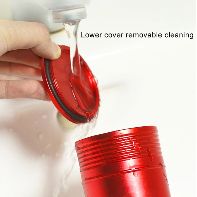 Universal Portable Car Metal Trash Rubbish Bin Ashtray, Universal Black, Universal Red