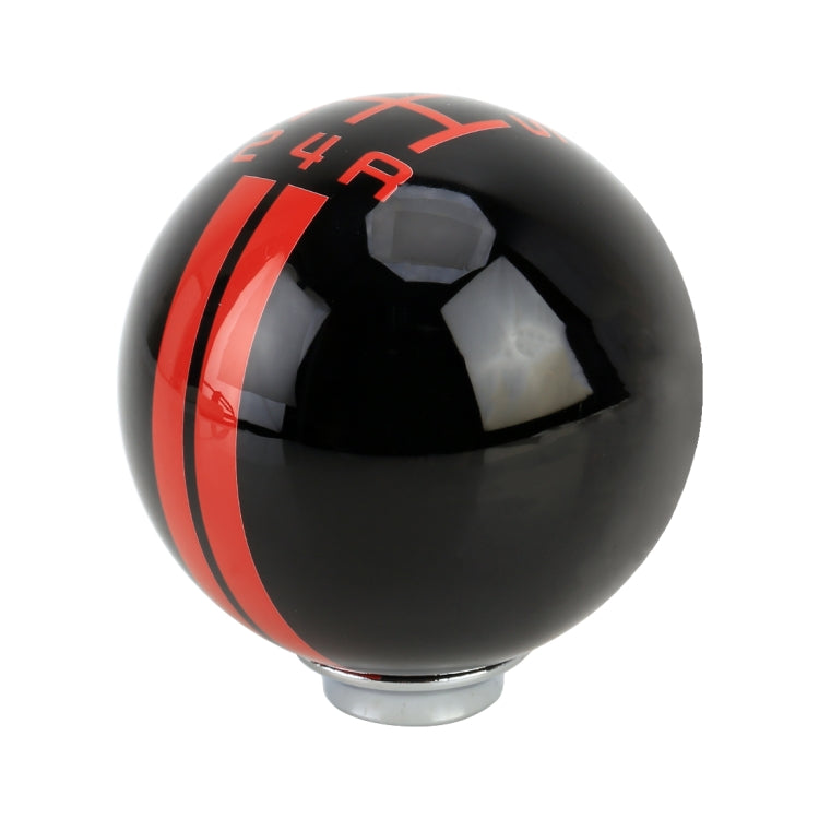 Universal Vehicle Ball Shape Modified Resin Shifter Manual 5-Speed Gear Shift Knob