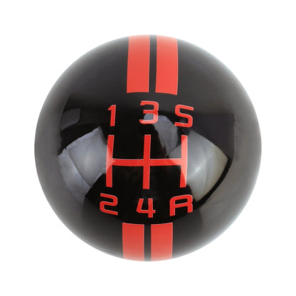 Universal Vehicle Ball Shape Modified Resin Shifter Manual 5-Speed Gear Shift Knob