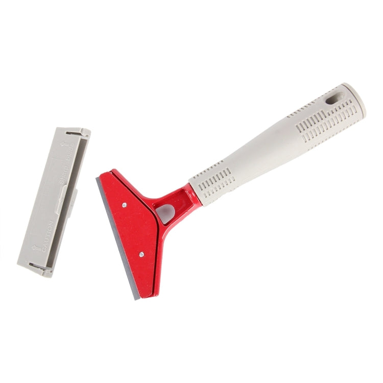 Raspador de película para ventana de coche con cuchilla de metal puro, herramienta limpiadora, herramienta para instalar película de visera solar con cubierta, raspador de película con cuchilla de metal puro