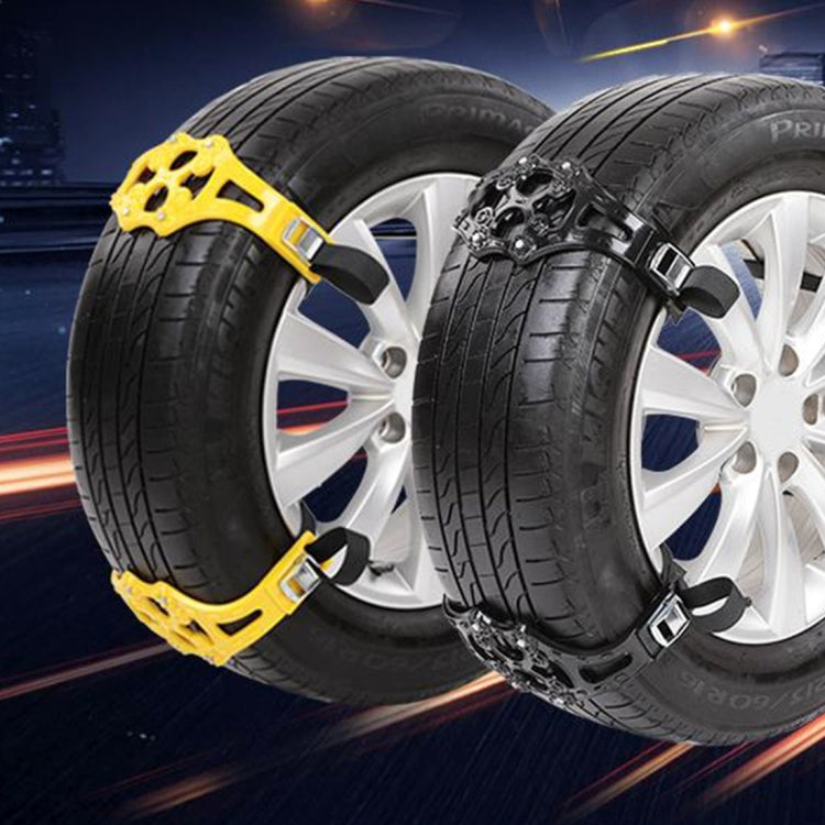 8PCS Car Snow Tire Anti-skid Chains For Family Car, Anti-skid Chains 2, Anti-skid Chains 4