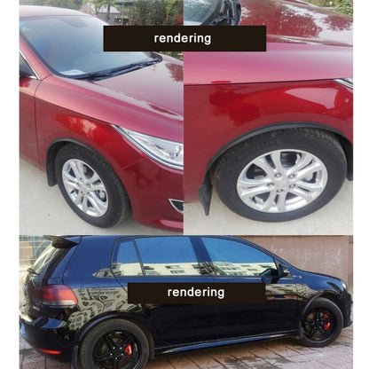 2 protectores de goma para guardabarros de coche, antiarañazos, tamaño: 24 x 2 cm.