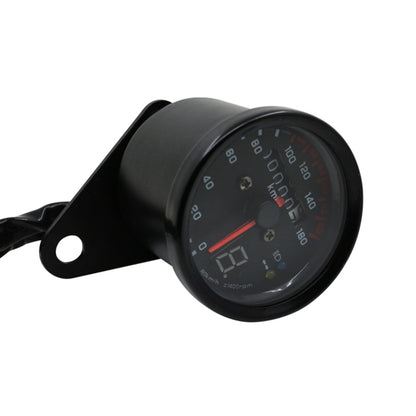 3 in 1 Universal Waterproof Motorcycle LED Backlight Odometer Speedometer Gearmeter, DC 12V, 3 in 1