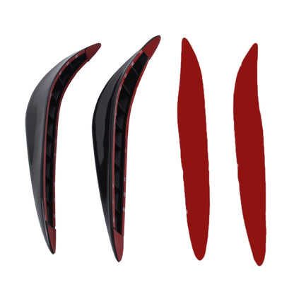 2 protectores de parachoques universales YI-237 para carrocería de coche, adhesivos antirrozaduras, protectores de parachoques