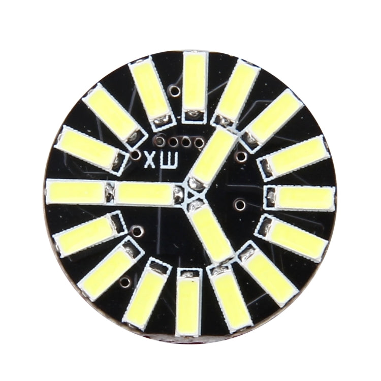 2 PCS 1156/BA15S 1W 50 LM 6000K Car AutoTurn Light with 19 SMD-4014 LED Lamps, DC 12V, 1156/BA15S 1W