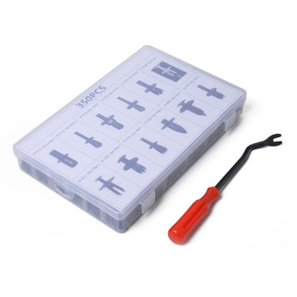 350 PCS Universal Car Retainer Clips Assortment Car Panel Trim Plastic Fasteners Rivet Clips Set, 350 PCS