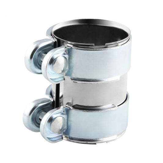 2.0 inch Car Turbo Exhaust Downpipe Low carbon Stainless Steel Lap Joint Band Clamp, 2.0 inch (Low carbon)