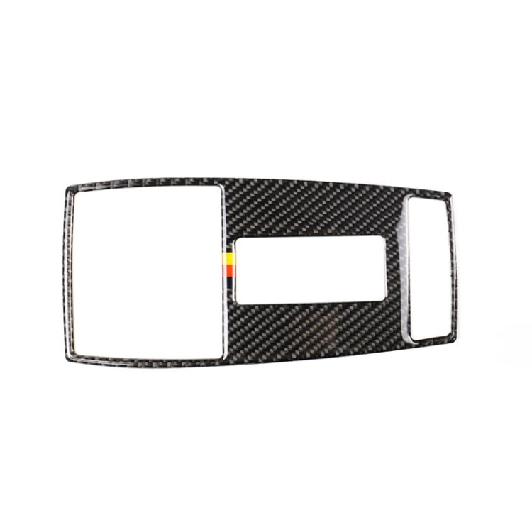Car German Flag Carbon Fiber Reading Lamp Frame Decorative Sticker for Mercedes-Benz W204 2007-2013 / W212 2010-2012, Reading Lamp Frame (German Flag)