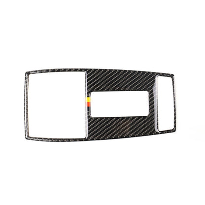Car German Flag Carbon Fiber Reading Lamp Frame Decorative Sticker for Mercedes-Benz W204 2007-2013 / W212 2010-2012, Reading Lamp Frame (German Flag)
