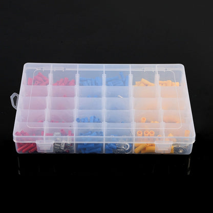 480 PCS Cold Press Electrical Insulated Terminals Crimp Connectors Assortment Kit, 480 PCS