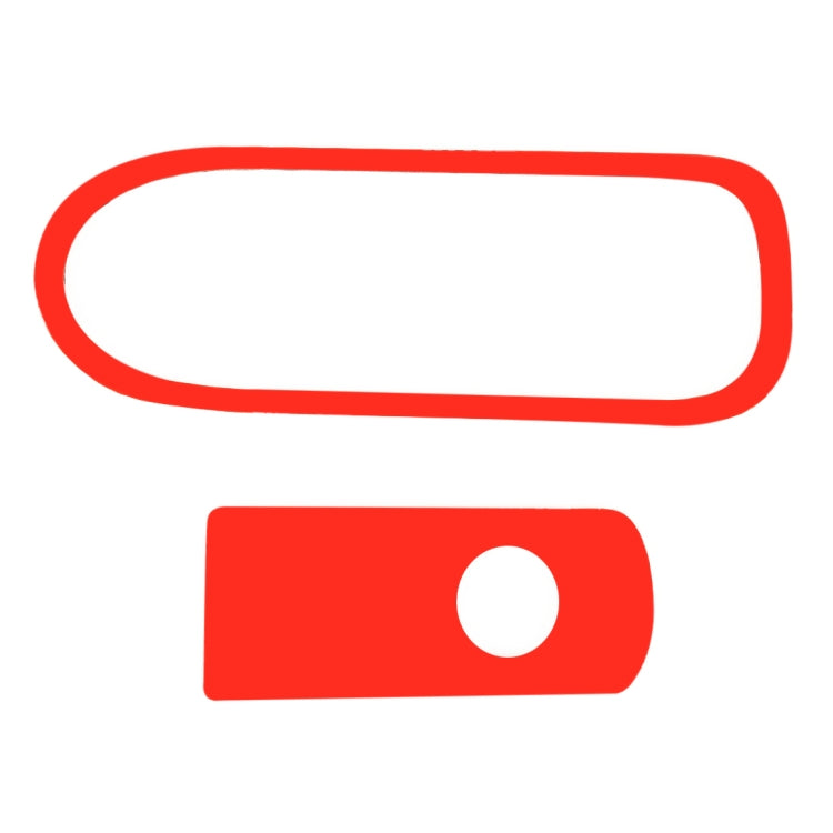 Car Carbon Fiber Front Passenger Seat Armrest Box Switch Decorative Sticker for Volkswagen Touareg, Front Passenger Seat Armrest Box Switch