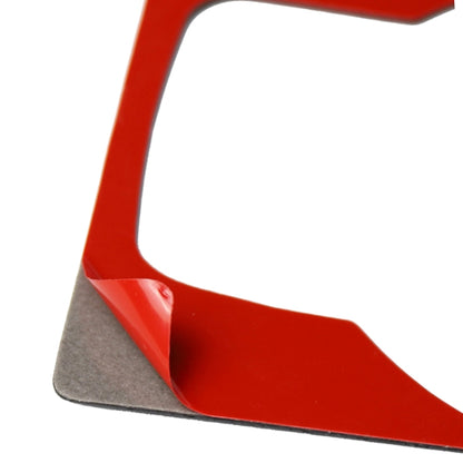 Car Carbon Fiber Right Drive Multimedia Frame A Decorative Sticker for Mazda Axela 2013-2016, Right Drive Multimedia Frame A