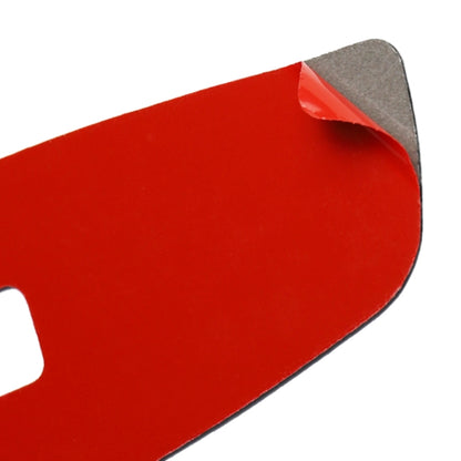 Car Carbon Fiber Left Drive Window Lift Panel Decorative Sticker for Mazda Axela 2014 / 2017-2018, Left Drive Window Lift Panel