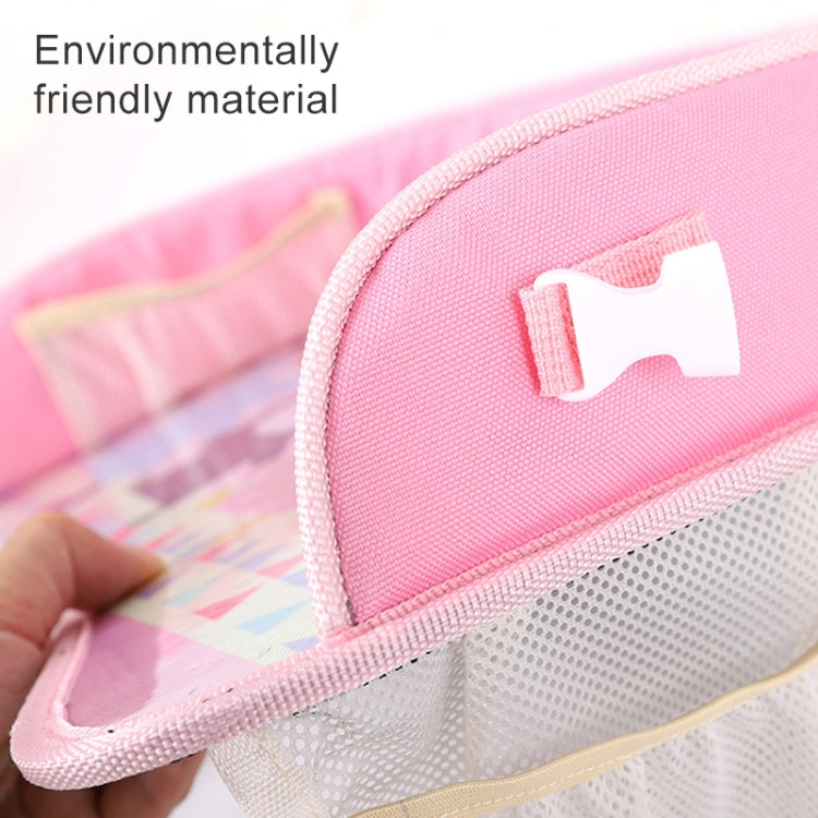 Children Waterproof Dining Table Toy Organizer Baby Safety Tray Tourist Painting Holder with Touch Screen Transparent Bag (Not Allowed to Peek), CRP0966A, CRP0966B, CRP0966C, CRP0966D, CRP0966E, CRP0966F, CRP0966G, CRP0966H, CRP0966J, CRP0966K