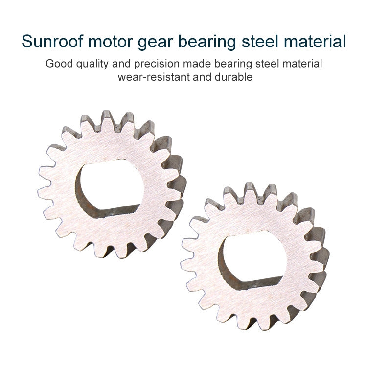 Car Sunroof Motor Gear for Mercedes-Benz W204/W212/W221/W164 / BMW F10/F02/E90/E70, 18 Teeth, 18 Teeth