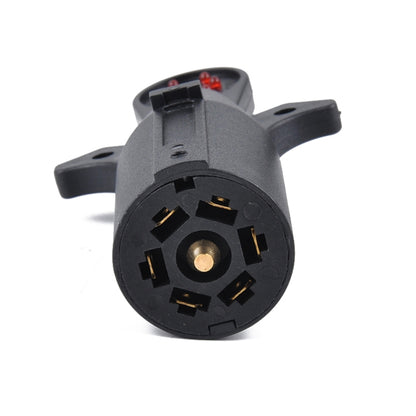 12V 7-Way Blade Trailer Light Wiring Circuit Tester Round Adapter 7 Pin US Plug Signal Tester, Signal Tester