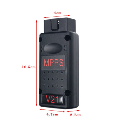 MPPS V21 Main + Tricore + Multiboot EDC Flash / Eeprom Checksum OBD2 Car Diagnostic Interface, V21 Diagnostic Interface