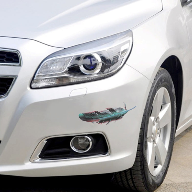 Feather Car Body Random Stickers, Pattern 3, Pattern 3