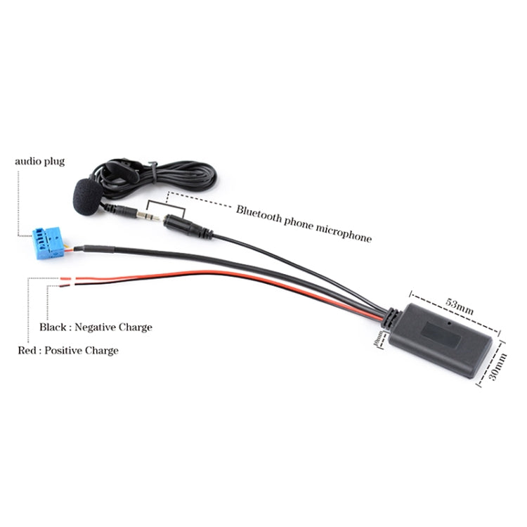 Car AUX Bluetooth Audio Cable Wiring Harness for Mercedes-Benz, For Mercedes-Benz