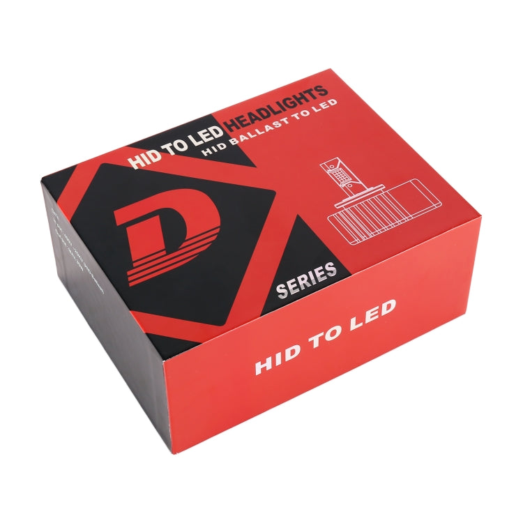 1 Pair D Series D4S Car HID Ballast to LED Headlight DC12V 35W 6000K 7000LM, CSP Lamp Bead, D4S