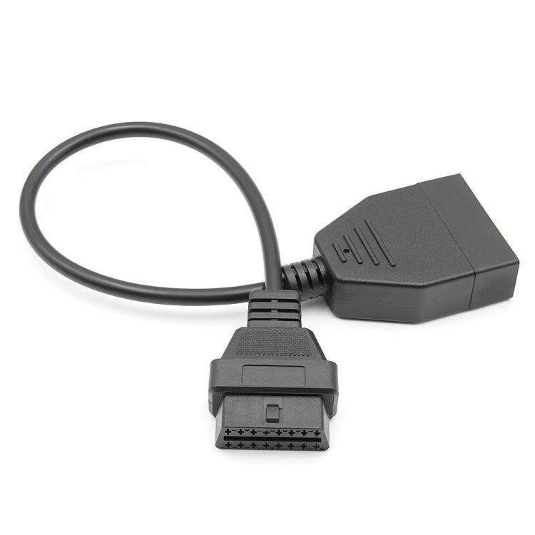 12Pin to 16Pin Car OBD2 Conversion Cable OBDII Diagnostic Adapter Cable for GM, 12Pin to 16Pin for GM