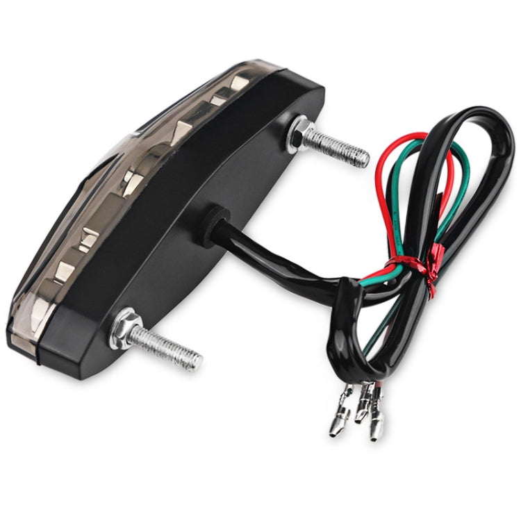 2 PCS KC-WD-NEW-3X Motorcycle LED Brake Light Running Lamp, Running Lamp, KC-WD-NEW-3X