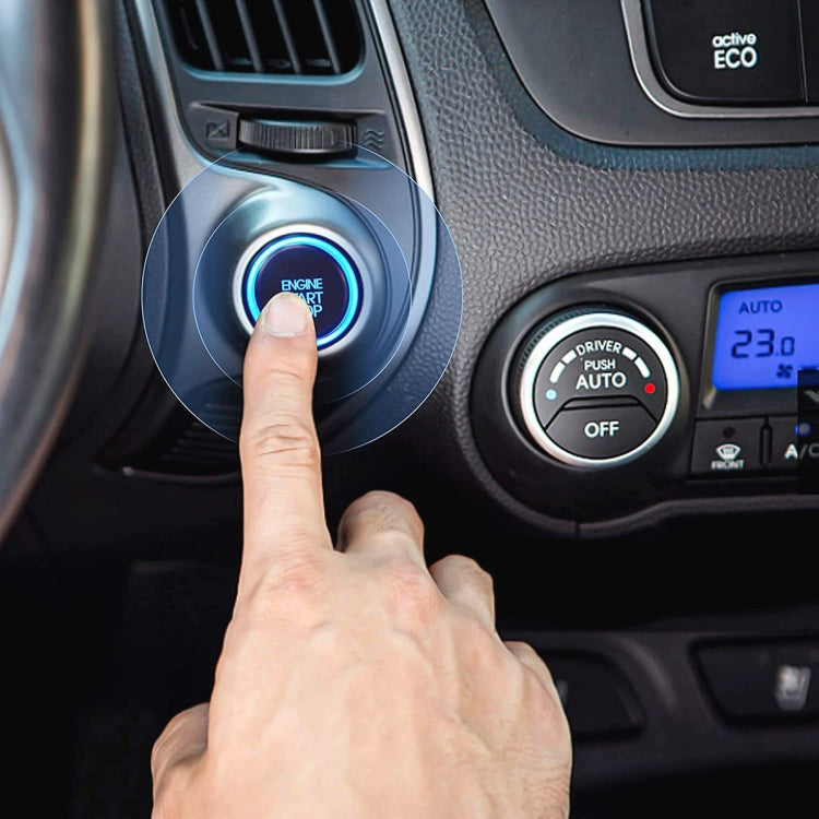 Car Engine One Key Start Ignition Switch 12V Waterproof Horn Switch, 12V