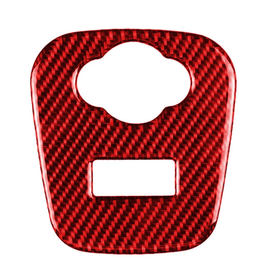 Car Carbon Fiber Cigarette Lighter Cover Decorative Sticker for BMW Mini Cooper F56 F55 F57, Left and Right Drive Universal, Cigarette Lighter Cover