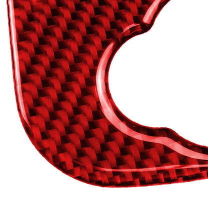 Car Carbon Fiber Cigarette Lighter Cover Decorative Sticker for BMW Mini Cooper F56 F55 F57, Left and Right Drive Universal, Cigarette Lighter Cover