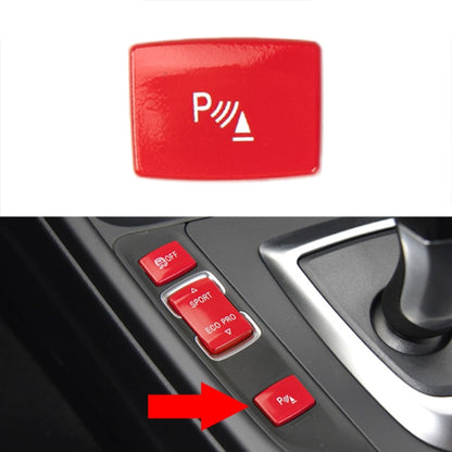 For BMW 3 Series Left Driving Car Central Control Multi-function Radar Button 6131 9252 912, Radar Button (Black), Radar Button (Red)