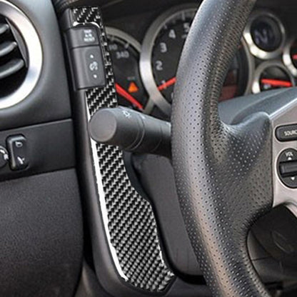 2 pegatinas decorativas de fibra de carbono para velocímetro de coche Nissan GTR R35 2008-2016, universales para volante a la izquierda y a la derecha.