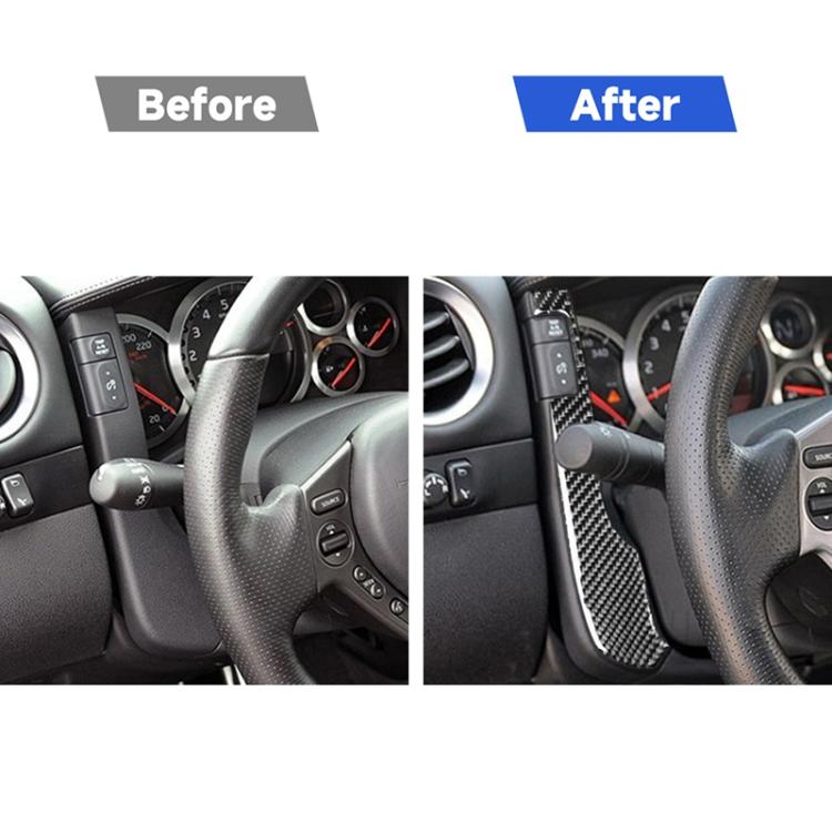 2 pegatinas decorativas de fibra de carbono para velocímetro de coche Nissan GTR R35 2008-2016, universales para volante a la izquierda y a la derecha.