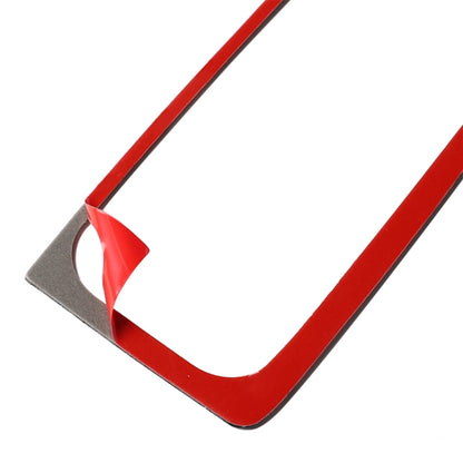 Car Carbon Fiber Middle Air Outlet Decorative Sticker for Lexus IS250 300 350C 2006-2012, Left and Right Drive Universal, Middle Air Outlet