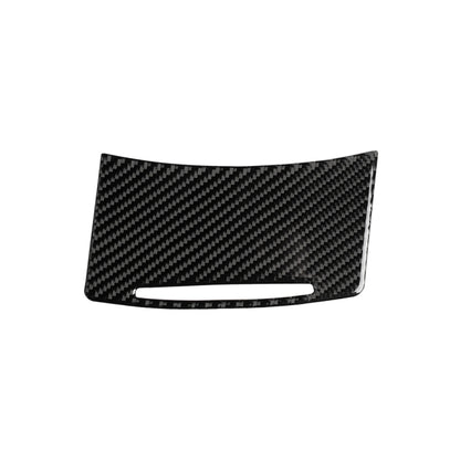 Car Carbon Fiber Storage Cover Decorative Sticker for Audi A6 2005-2011, Right Drive, Storage Cover, Right Drive