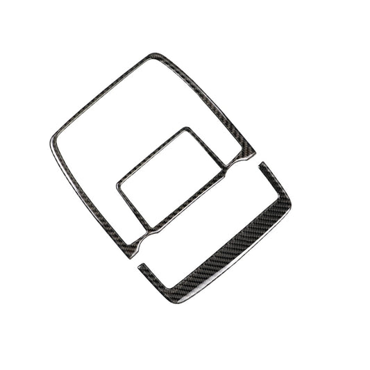 2 in 1 Car Carbon Fiber Solid Color Reading Light Decorative Sticker for BMW E70 X5 / E71 X6 2008-2013, Left and Right Drive Universal, Reading Light