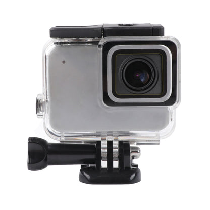 For GoPro HERO7 White /Silver Skeleton Housing Side Hollow Protective Case with Buckle Basic Mount & Screw, Side Hollow