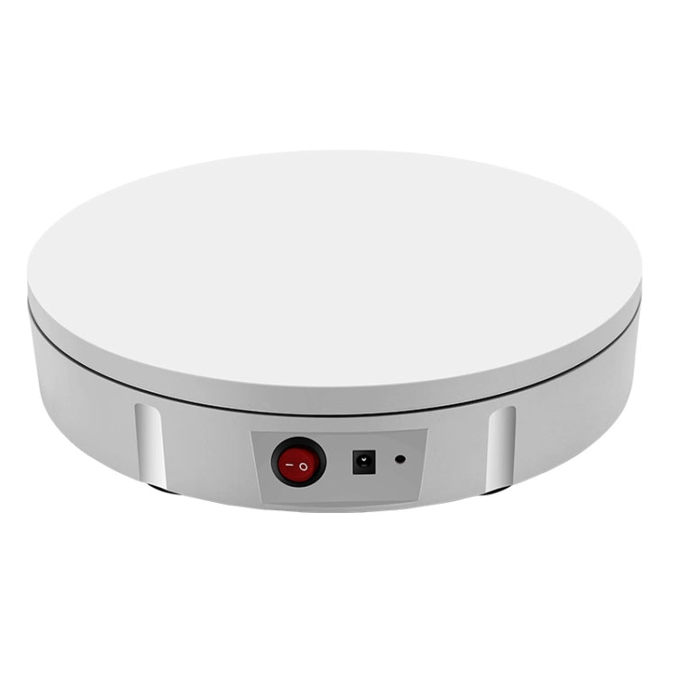 30cm Electric Rotating Turntable Display Stand Video Shooting Props Turntable for Photography, Load: 100kg, US Plug, 30cm, US Plug