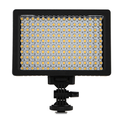 HD-160 White Light LED Video Light on-Camera Photography Lighting Fill Light for Canon, Nikon, DSLR Camera with 3 Filter Plates, HD-160